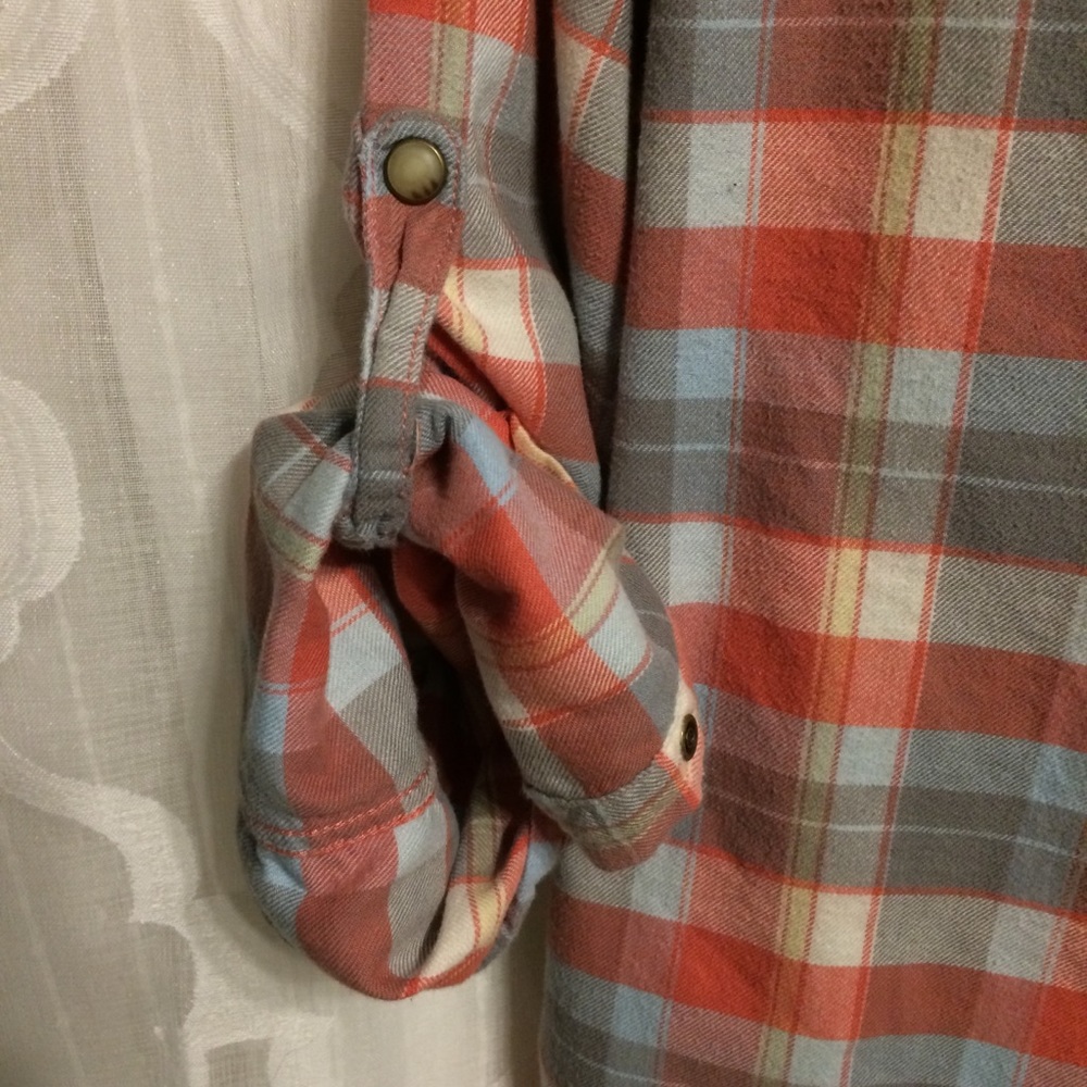 Jach’s Girlfriend Flannel Snap Tab Shirt - Picture 5 of 8